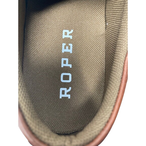 Roper Chukka Boots Men's Size 7 D Brown Clearcut Low Leather - Picture 11 of 11